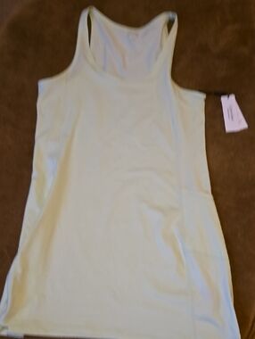 Calvin Klein Performance Light Green Racerback Tank Dress Medium